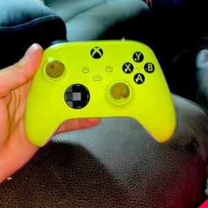 Used a little to play a game got a new one just trying to sell it